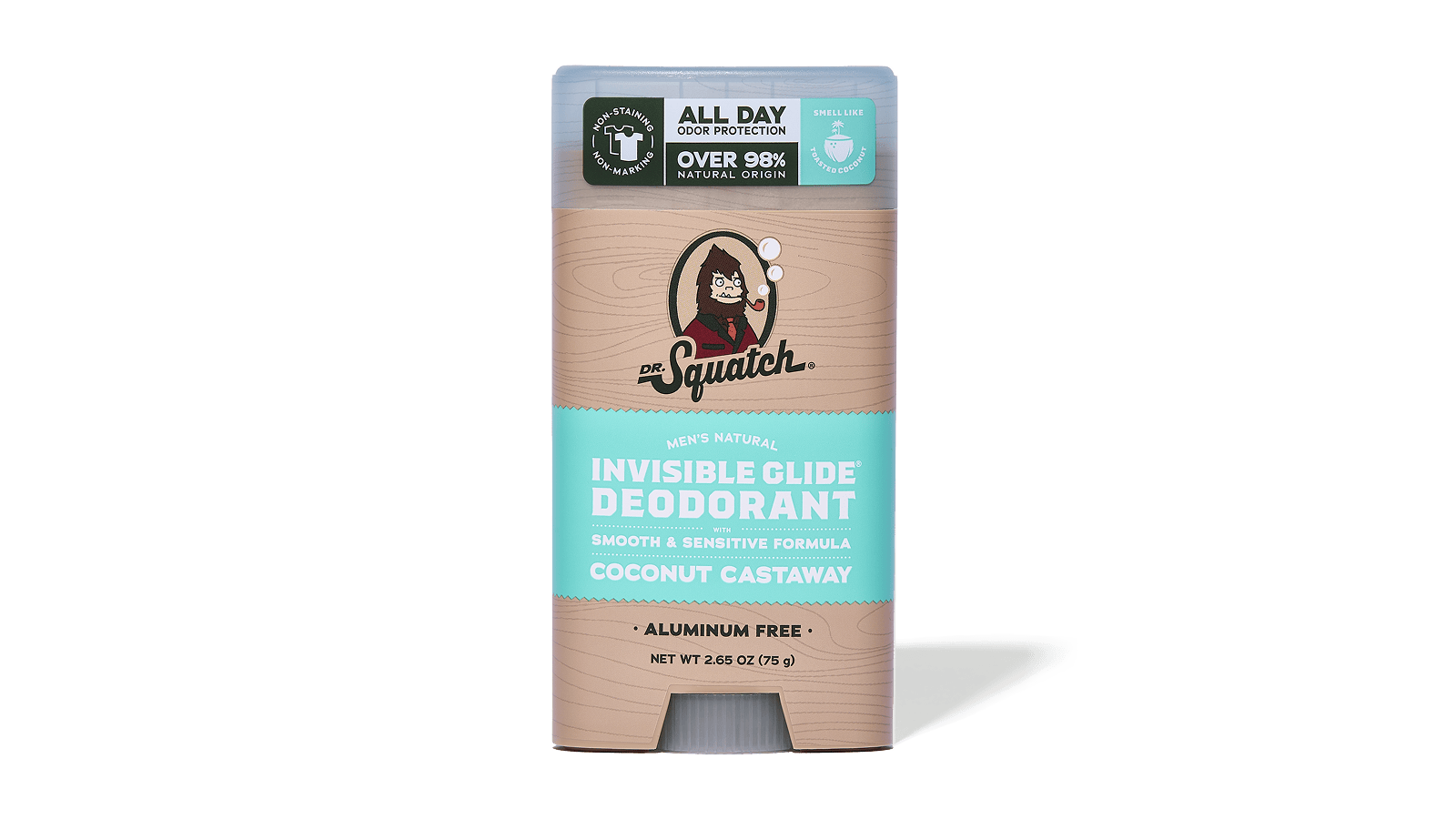 Coconut Castaway Invisible Glide Deodorant - Outdoor Active Glide
