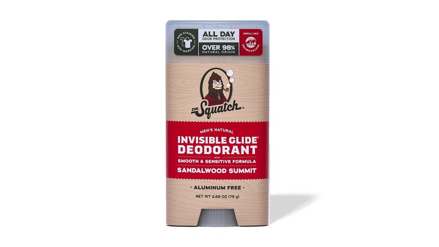 Sandalwood Summit Invisible Glide Deodorant - Premium Active Routine