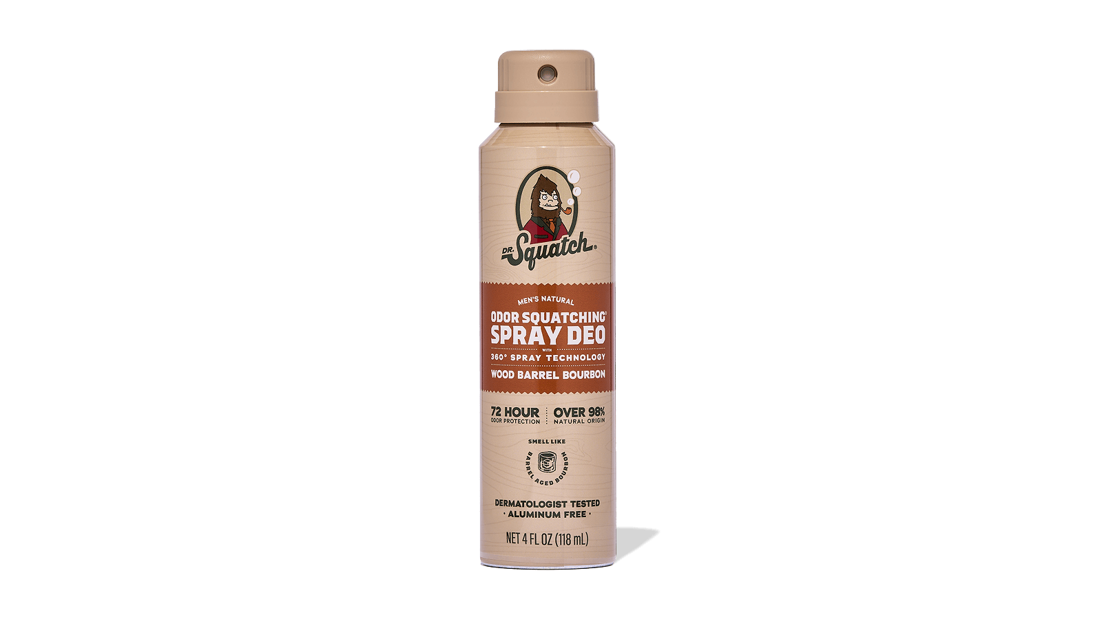Wood Barrel Bourbon Spray Deodorant - Active Guard
