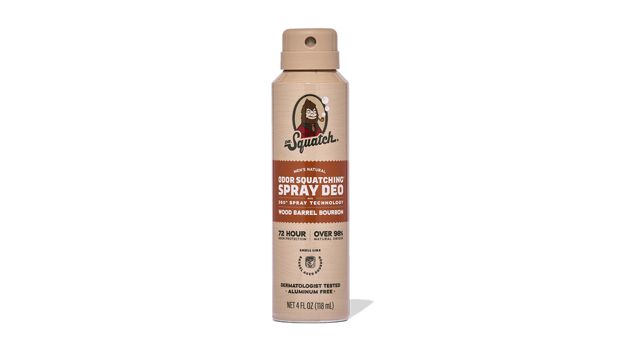 Wood Barrel Bourbon Spray Deodorant - Active Guard