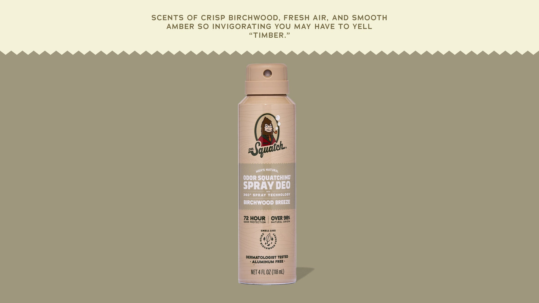Birchwood Breeze Spray Deodorant - Smooth Fresh Glide
