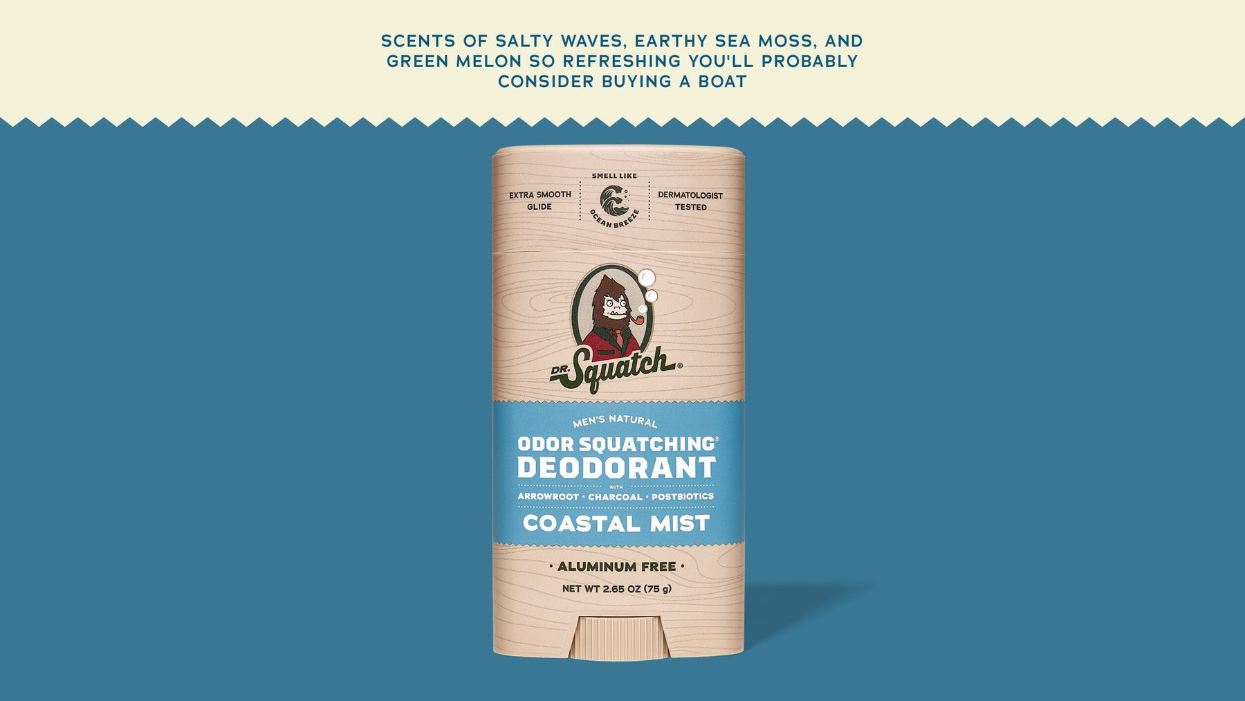Coastal Mist Deodorant - Active Travel Glide