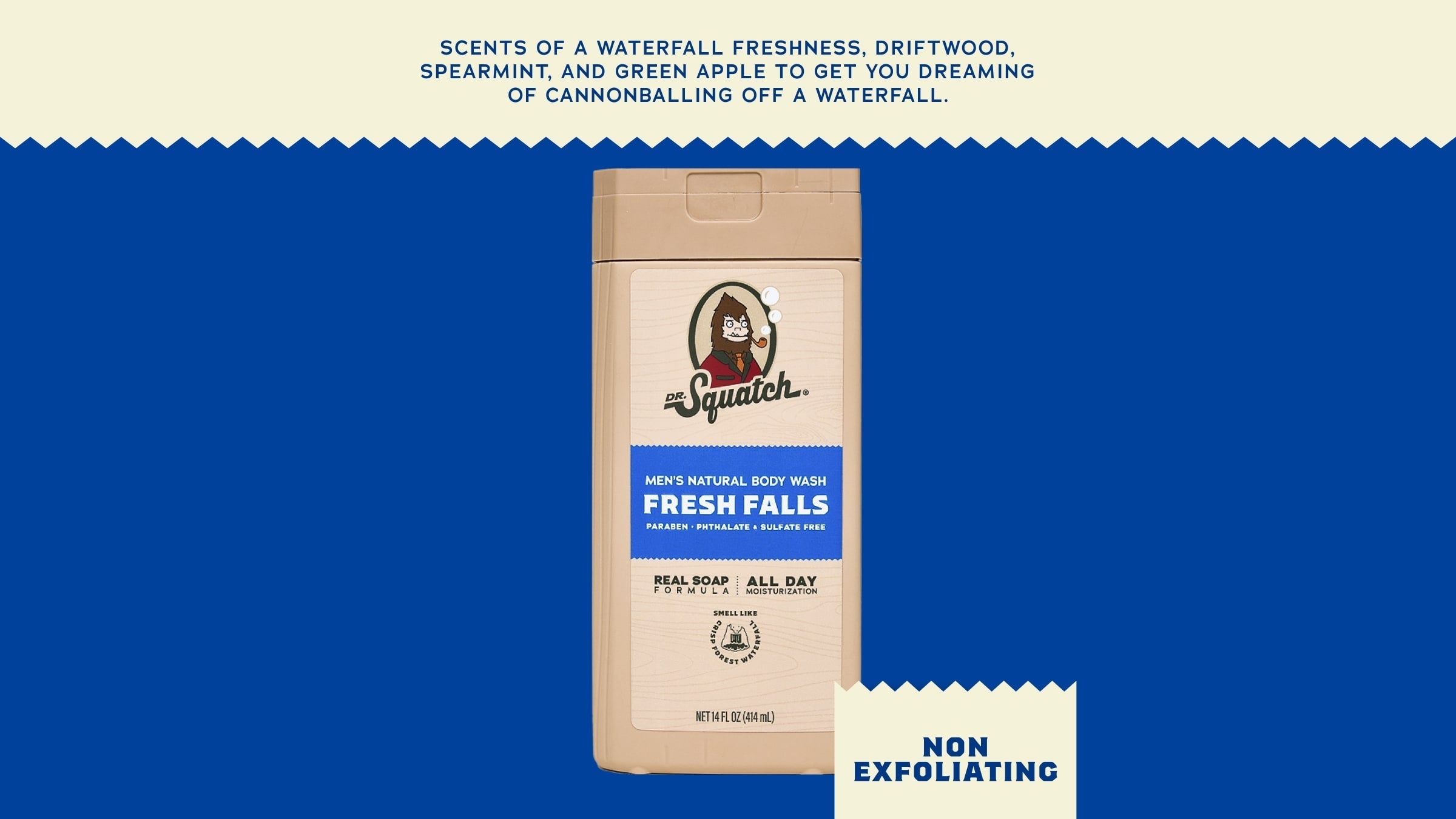 14 oz Fresh Falls Body Wash - Trail Lather