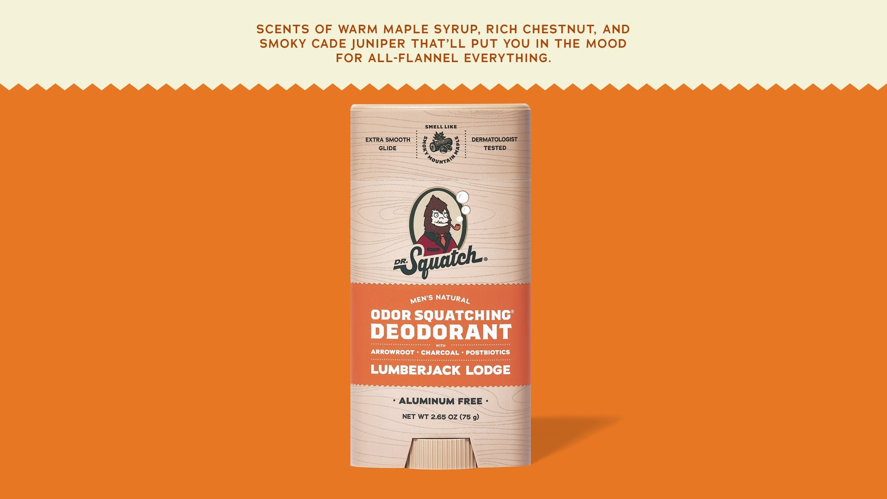 Lumberjack Lodge Deodorant - Simple Outdoor Fresh
