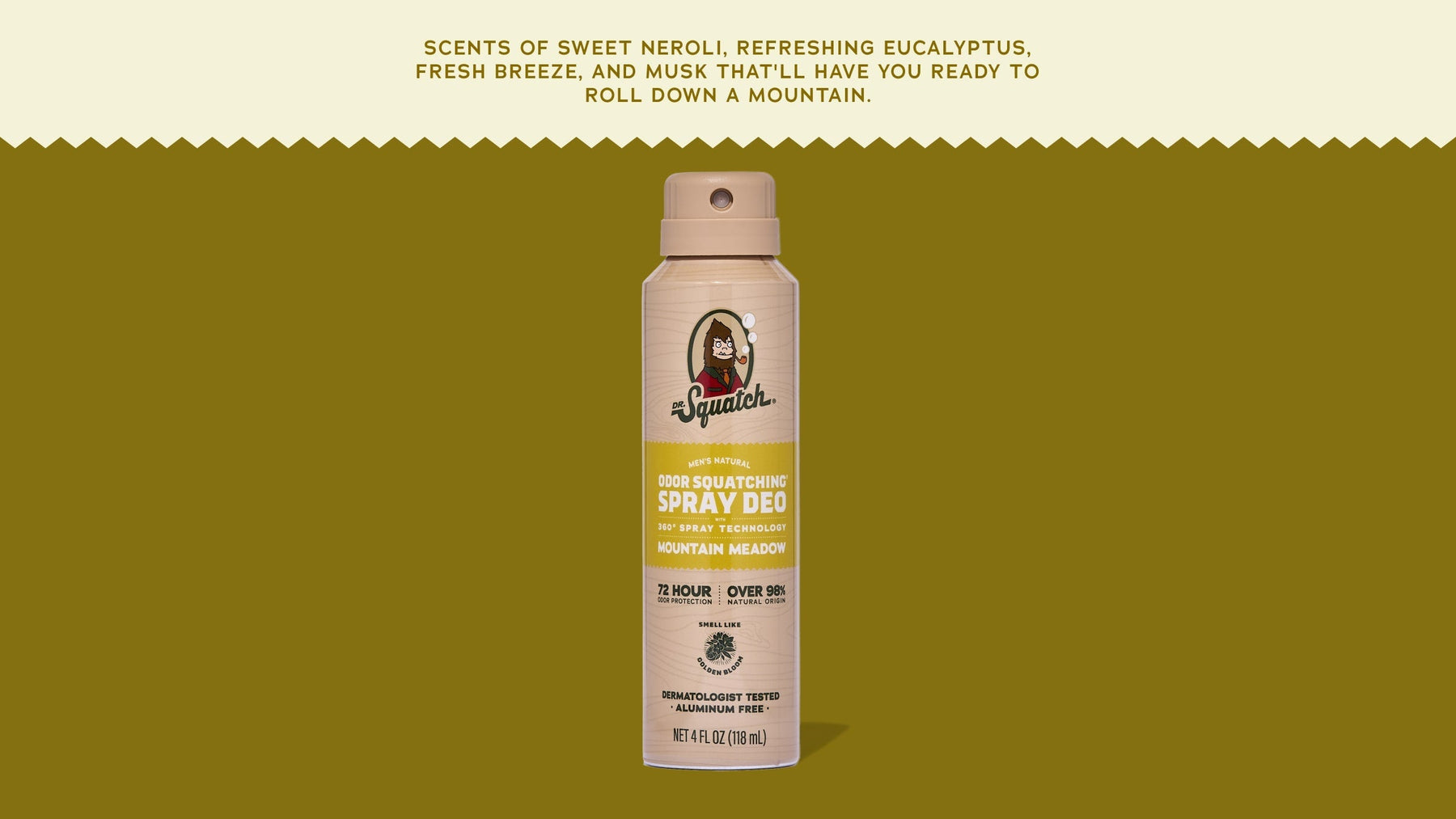 Mountain Meadow Spray Deodorant - Simple Guard