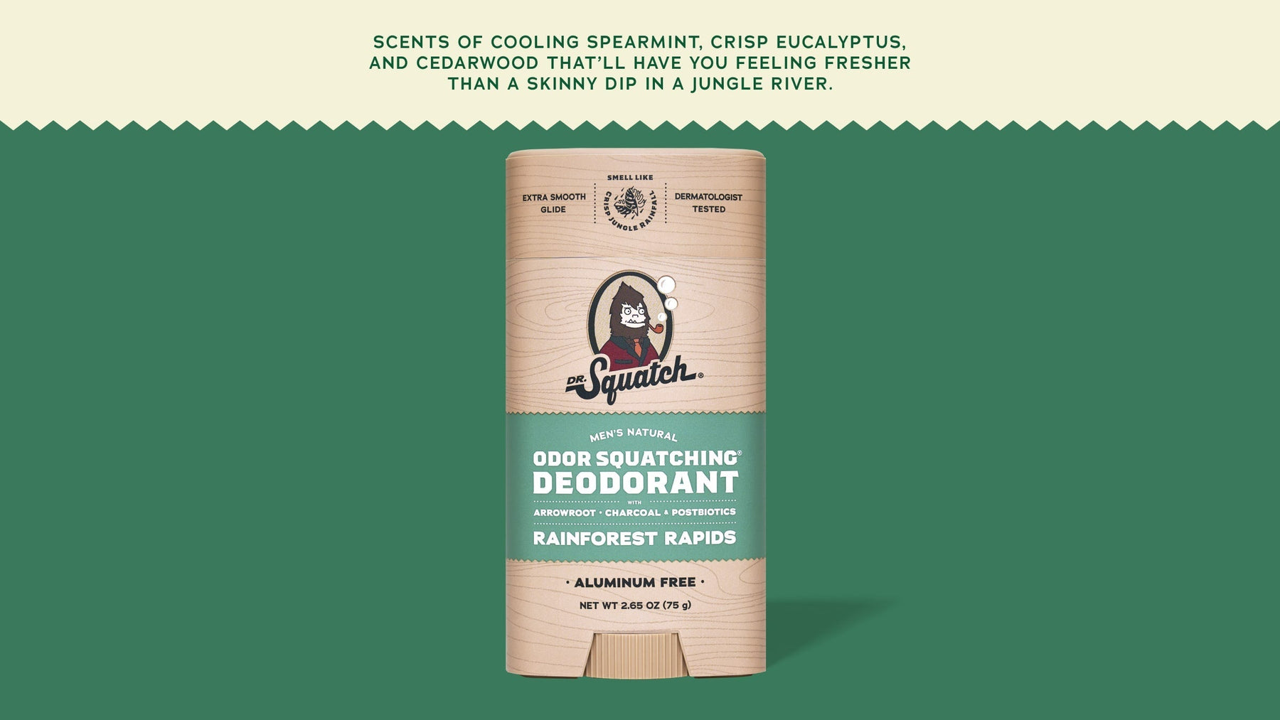 Rainforest Rapids Deodorant - Smooth Outdoor Fresh