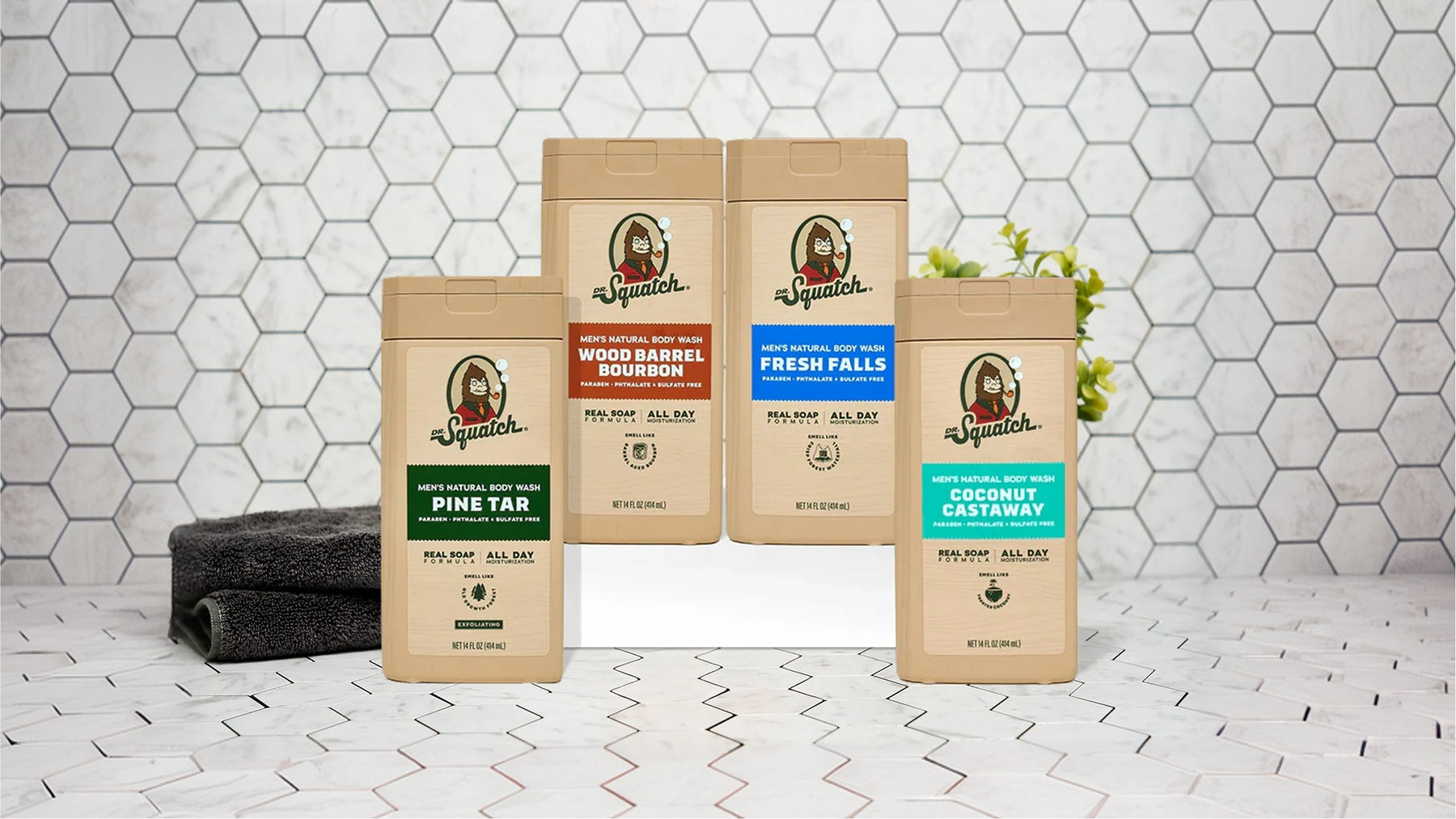 Body Wash 4-Pack - Easy Pick