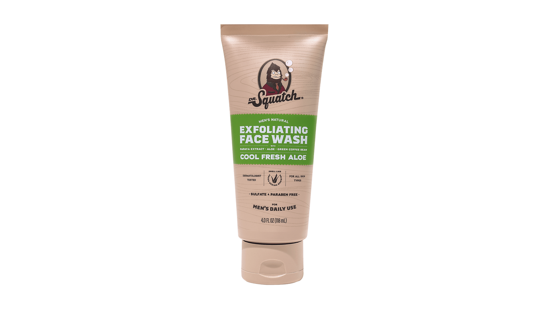 Cool Fresh Aloe Exfoliating Face Wash - Simple Outdoor Profile