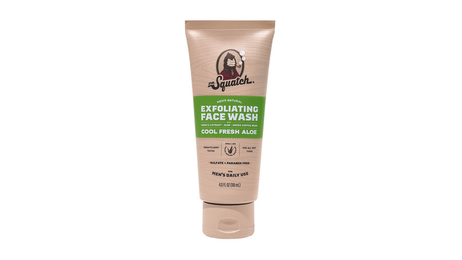 Cool Fresh Aloe Exfoliating Face Wash - Simple Outdoor Profile
