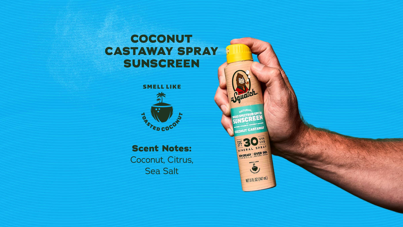 Coconut Castaway Spray Sunscreen - Daily Guard
