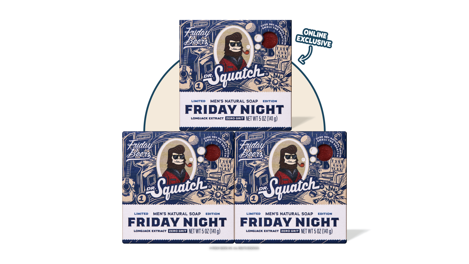 Friday Night 3-Pack - Bright Travel Pack