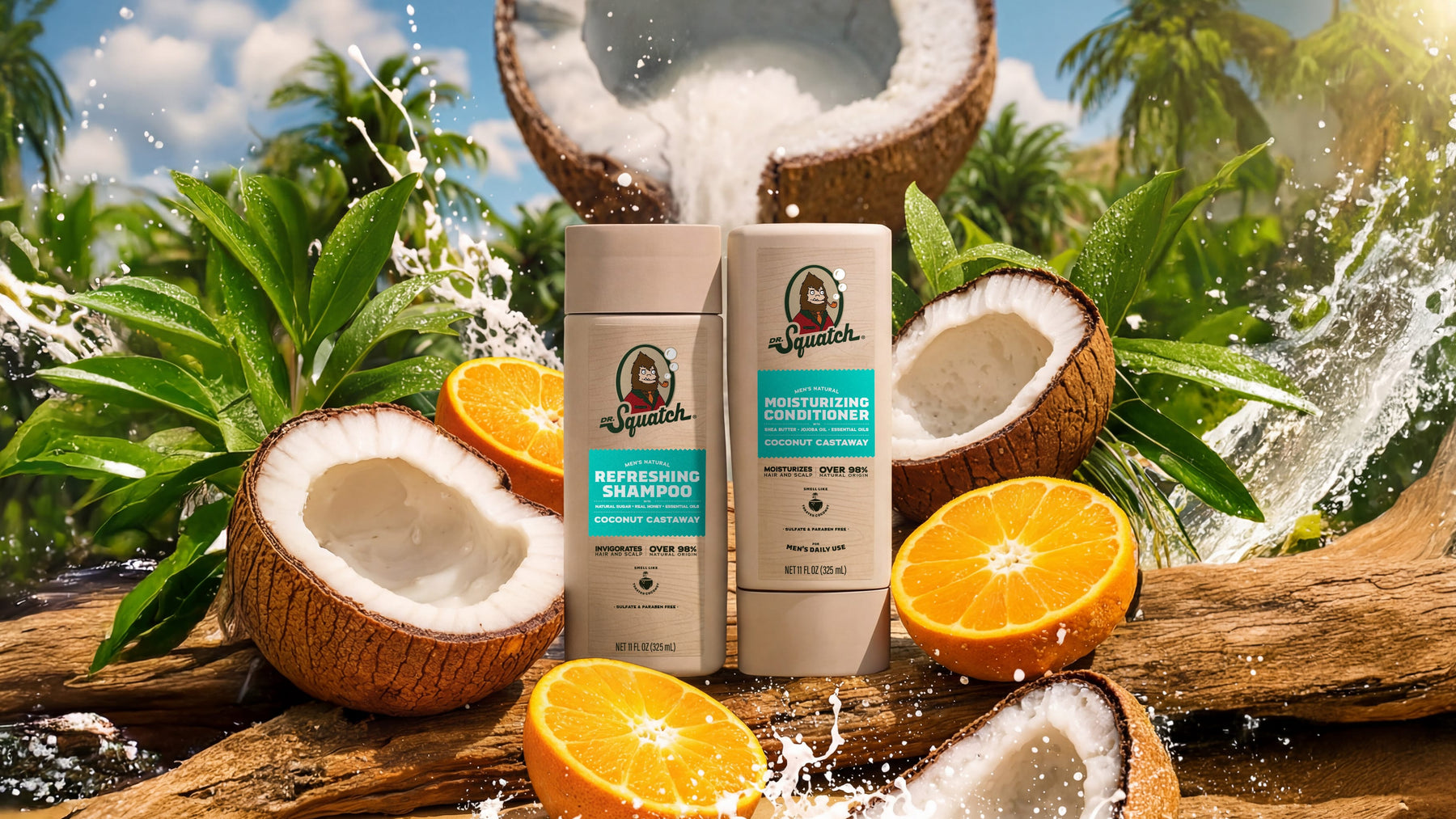 Coconut Castaway Hair Care Kit - Bright Gift Lineup