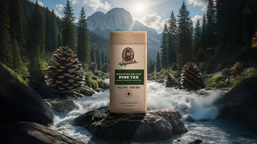 14 oz Pine Tar Body Wash - Bright Clean