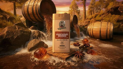14 oz Wood Barrel Bourbon Body Wash - Shower Ready
