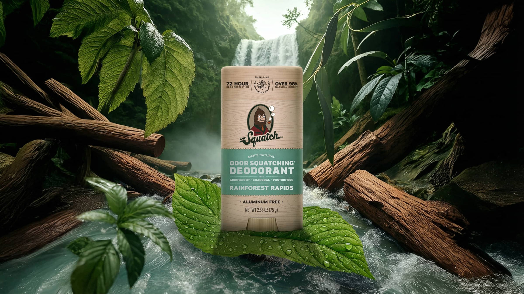Rainforest Rapids Deodorant - Smooth Outdoor Fresh