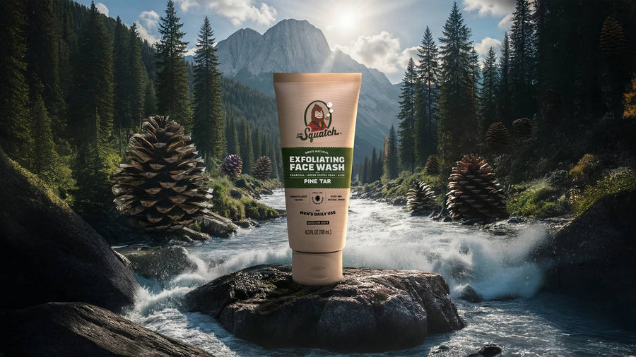 Pine Tar Exfoliating Face Wash - Rugged Outdoor Wash