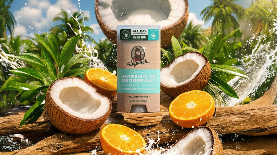 Coconut Castaway Invisible Glide Deodorant - Outdoor Active Glide
