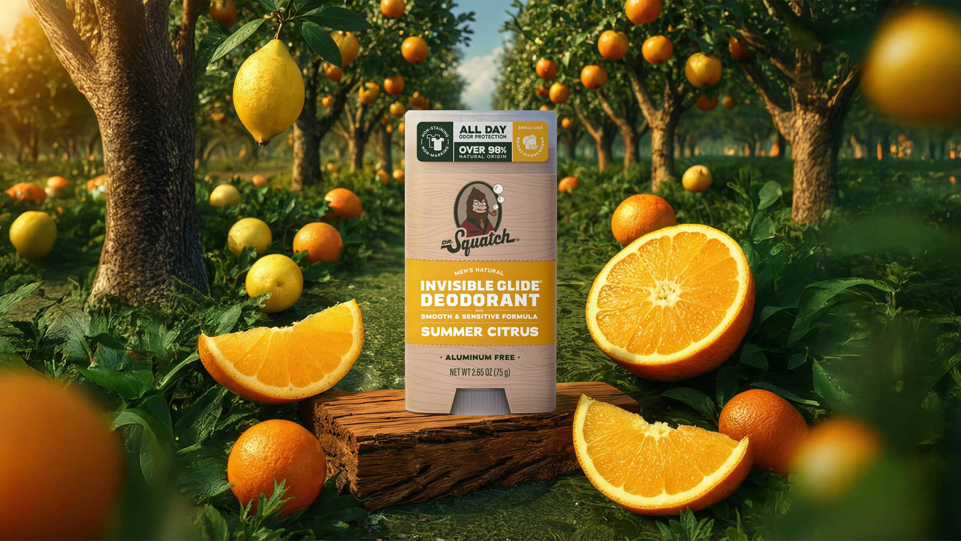 Summer Citrus Invisible Glide Deodorant - Daily Pack