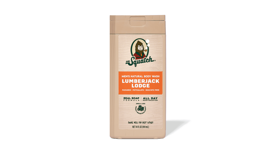 14 oz Lumberjack Lodge Body Wash - Premium Outdoor Lather