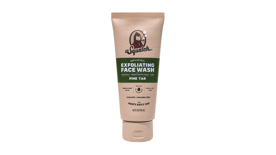 Pine Tar Exfoliating Face Wash - Rugged Outdoor Wash