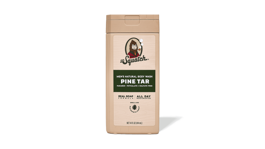 14 oz Pine Tar Body Wash - Bright Clean