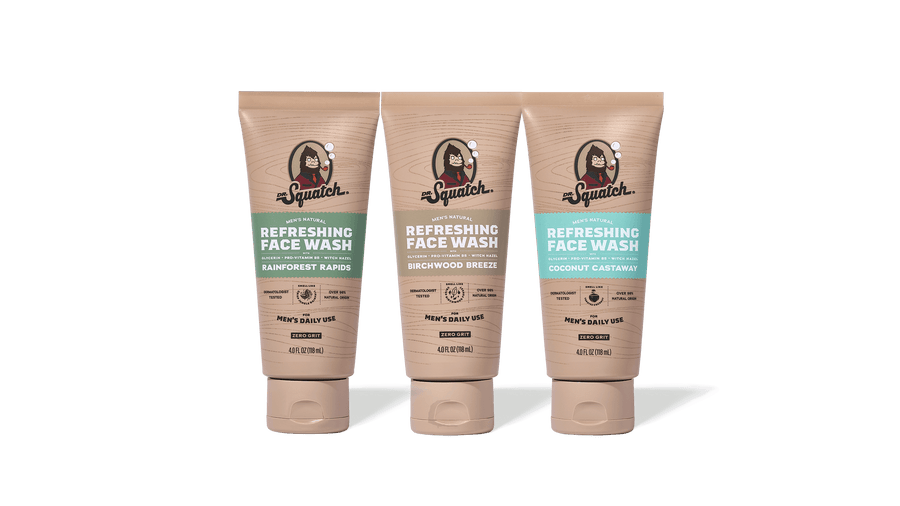 Face Wash 3-Pack - Classic Daily Set