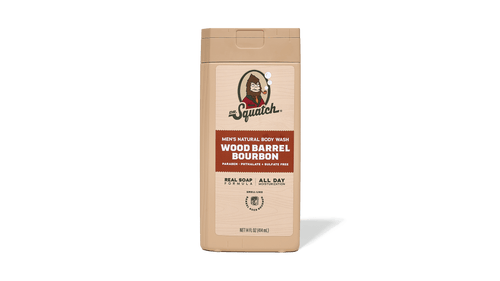 14 oz Wood Barrel Bourbon Body Wash - Shower Ready