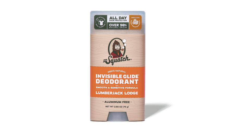 Lumberjack Lodge Invisible Glide Deodorant - Daily Outdoor Routine